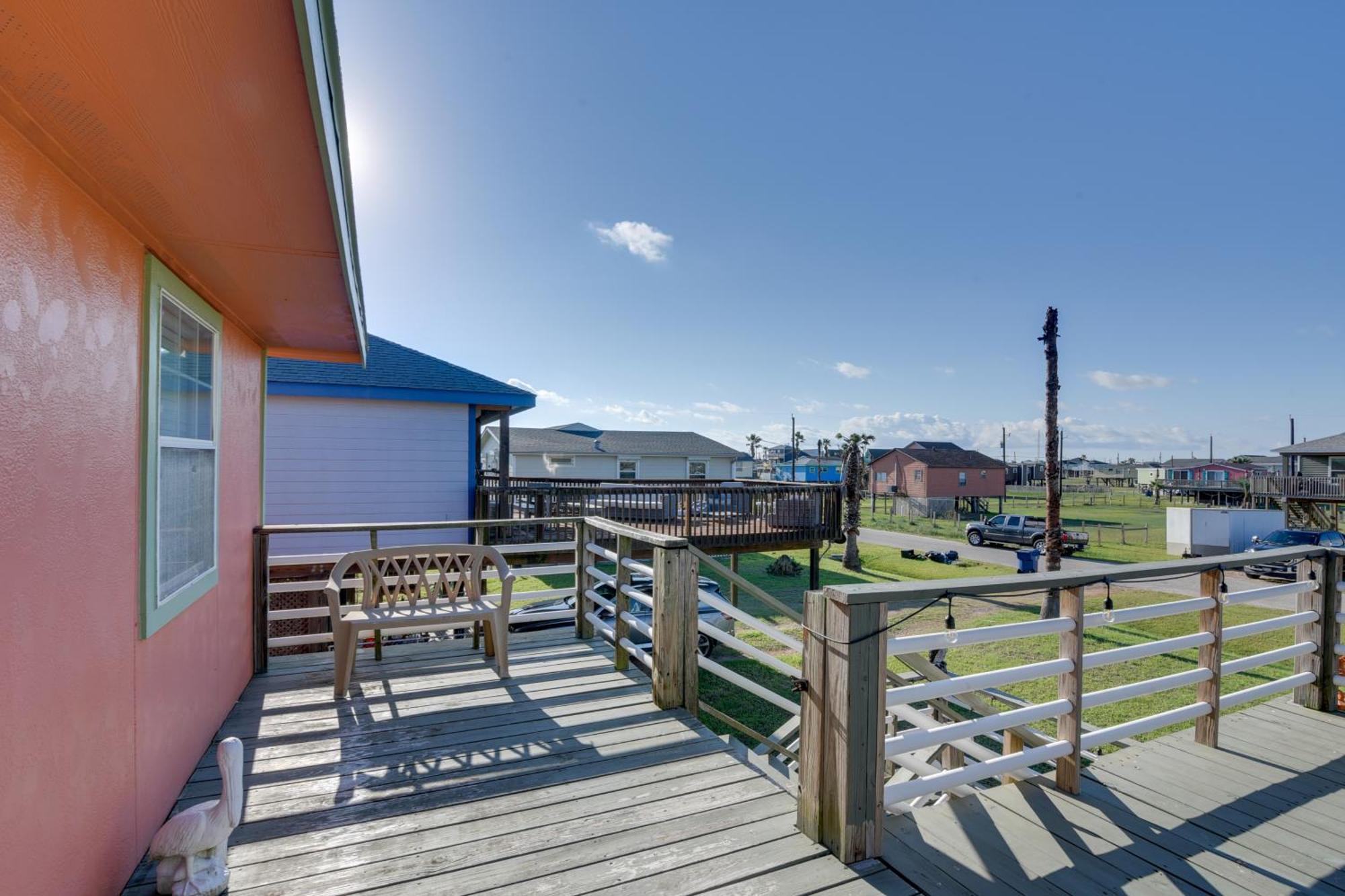 Beautiful Beach House with Sunset View&Large Deck! Surfside Beach Exterior foto